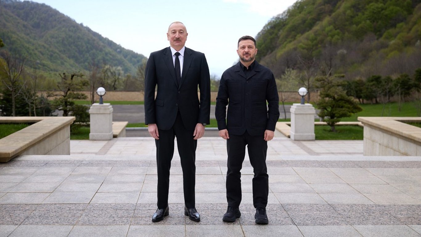 Зеленський наголосив на поглибленні співпраці з Азербайджаном