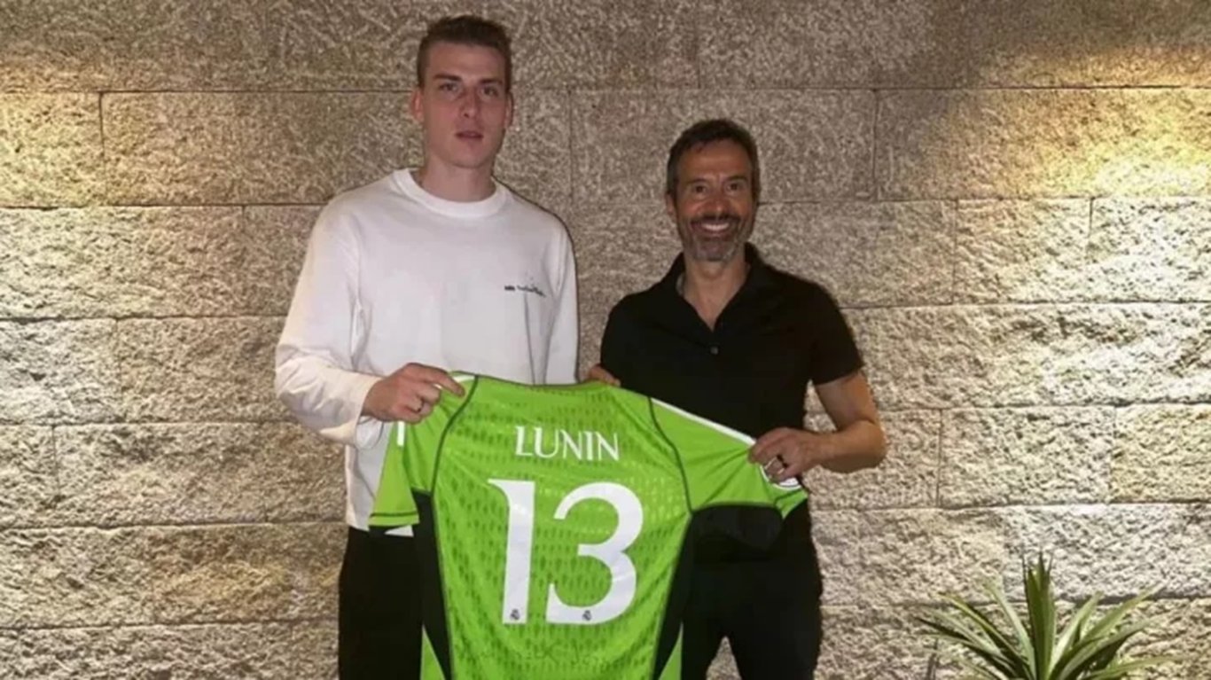 Андрій Лунін та Жорже Мендес