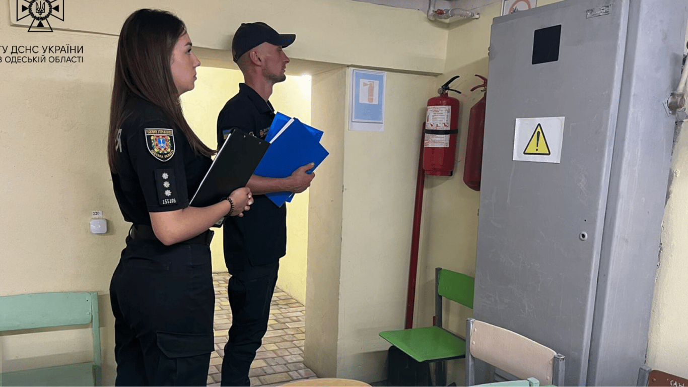 Рятувальники перевіряють готовність одеських шкіл до навчального року