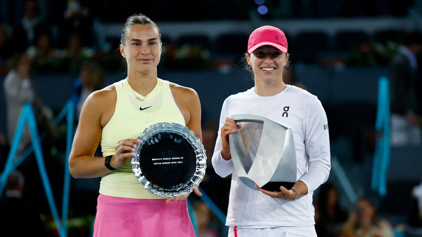 Іга Свєнтек та Аріна Соболенко