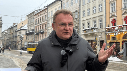 Садовий звернувся до львівʼян на тлі потужного снігу - 290x160