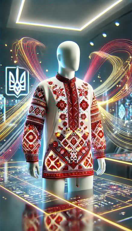 украинская вышиванка глазами искусственного интеллекта