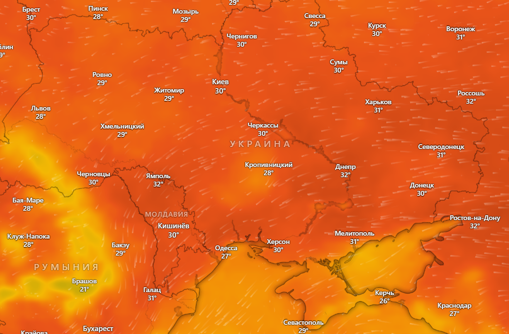погода 30 серпня