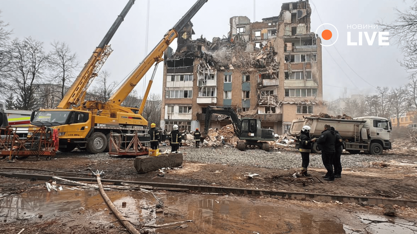 Удар РФ по Тернополю 19 листопада