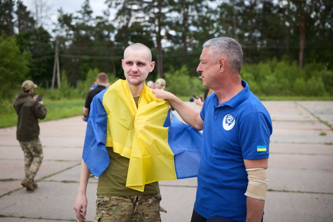 Звільнені полонені 12 червня