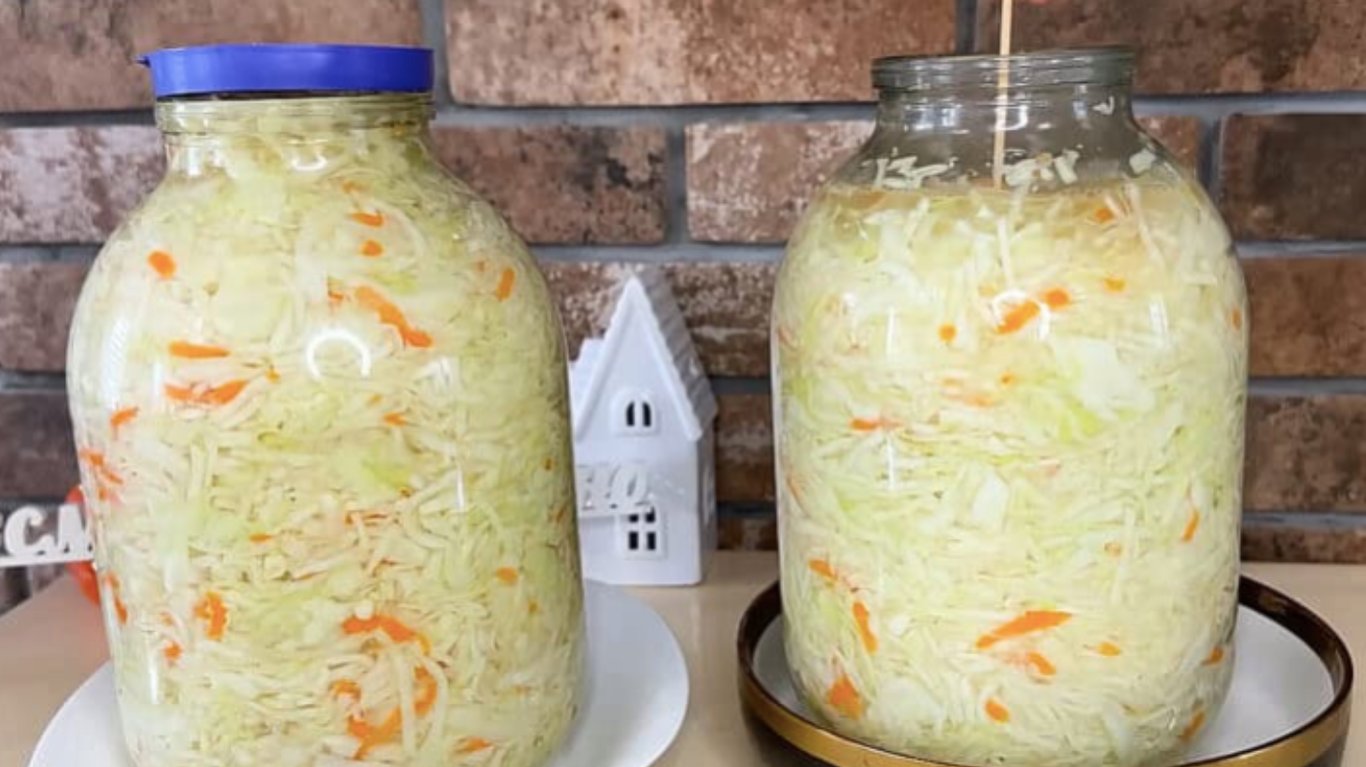 простий рецепт квашеної капусти