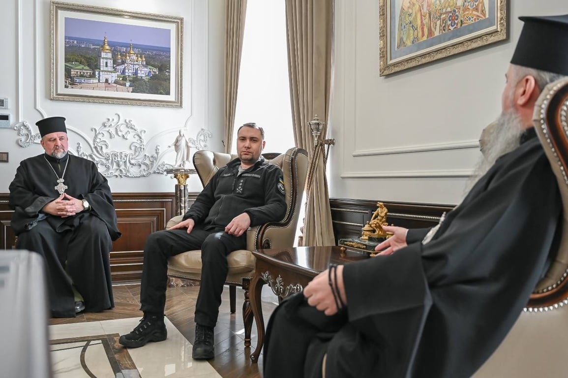 Буданов зустрівся з митрополитом ПЦУ Епіфанієм
