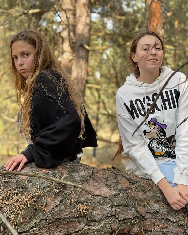 Донька Олі Полякової не боїться дронів та танків