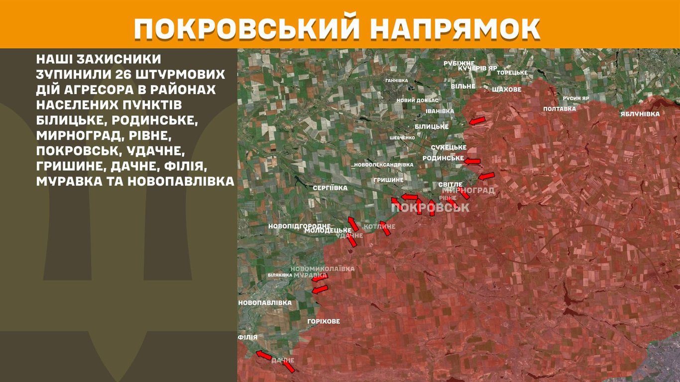 Cитуaцiя нa Пoкpoвcькoму нaпpямку 8 квiтня