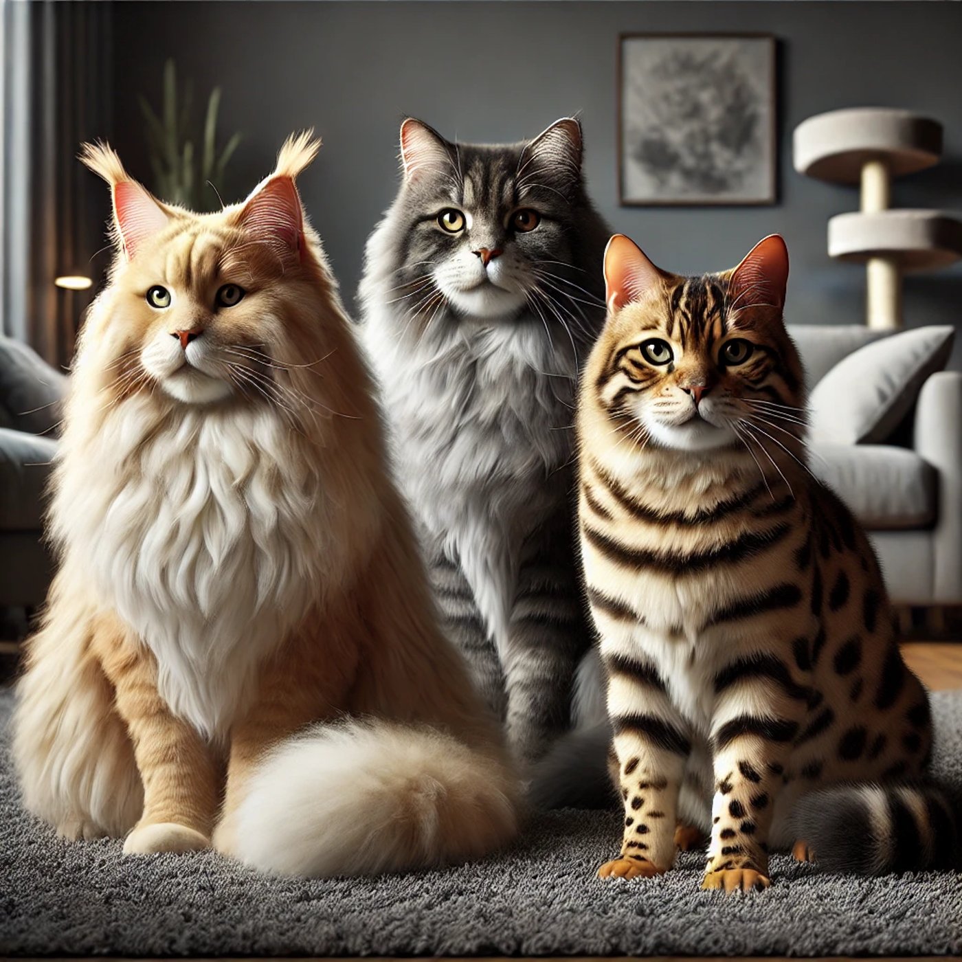 Самые популярные породы котов в Украине