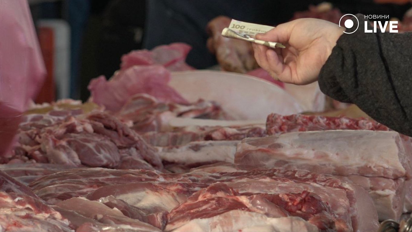 Ціни на м'ясо на Привозі