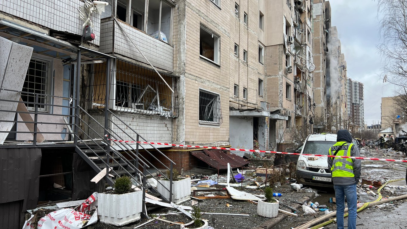 Ракетный удар по Киеву 2 января: последствия