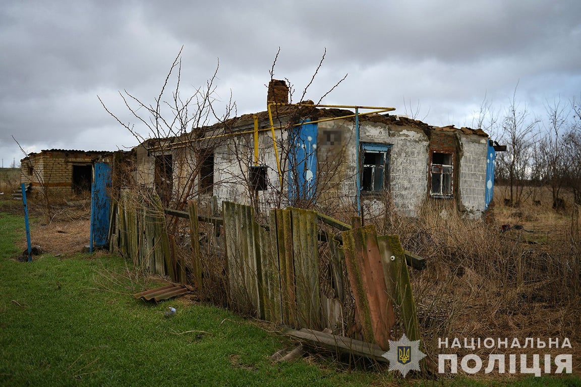 Последствия обстрела Запорожской области