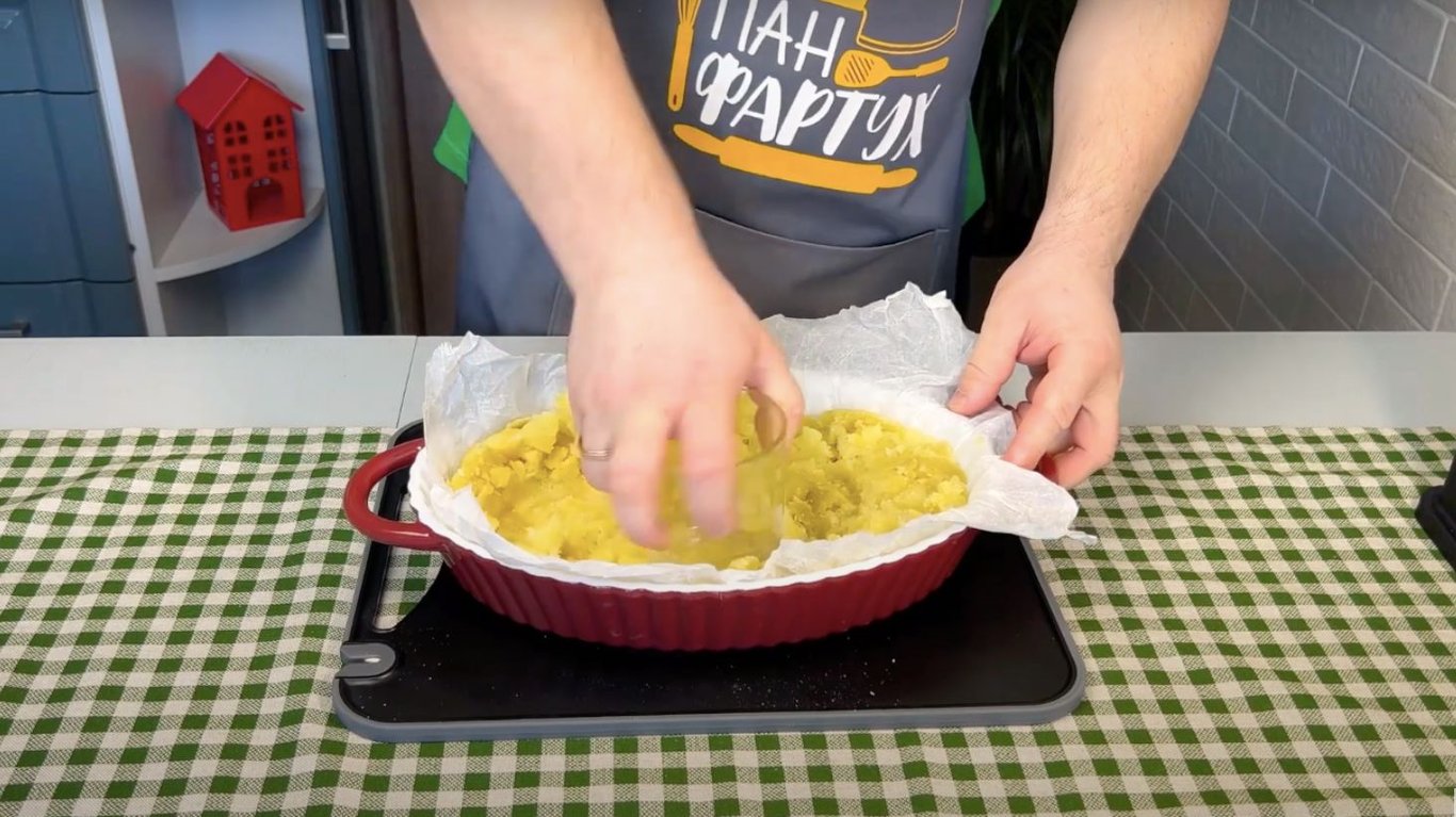 кіш лорен по-селянськи ситний картопляний пиріг для вечері