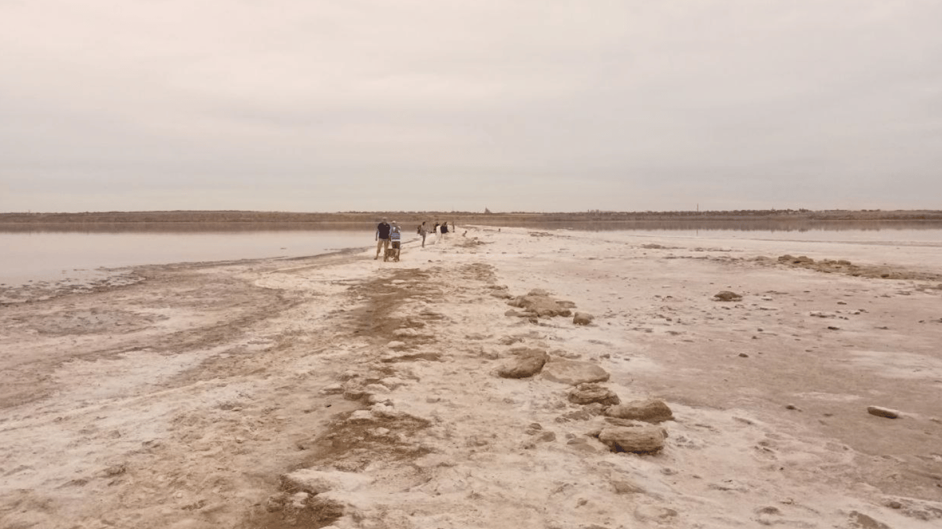 Щоб врятувати Куяльницький лиман одесити збирають сіль — фото - фото 9