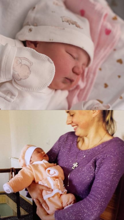 Юлія Верба в дитинстві