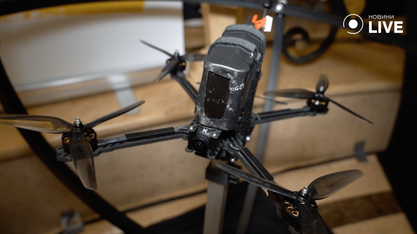 Дрон-камикадзе без взрывчатки