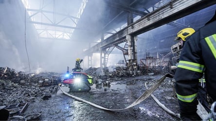 У Тернополі робот допоміг ліквідувати пожежу після обстрілу - 285x160