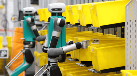 Amazon почала тестування людиноподібних роботів на своїх складах - 285x160