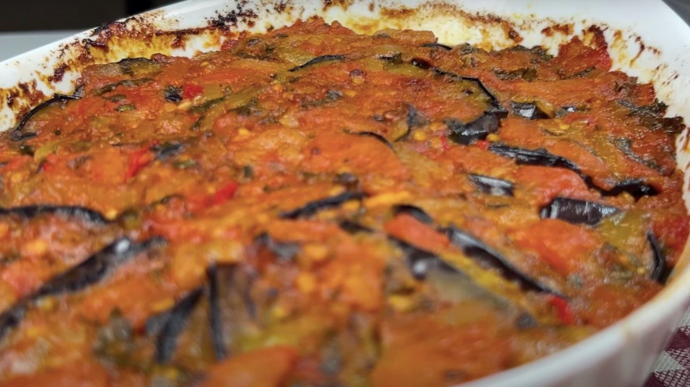 рецепт запеченных баклажанов