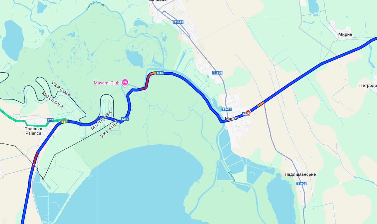 Затори на кордонах — яка ситуація з КПП на Одещині увечері - фото 1