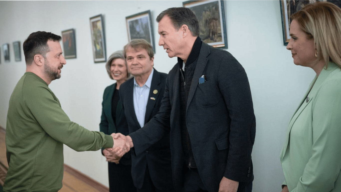 Зеленский встретился с делегацией Конгресса США — о чем говорили
