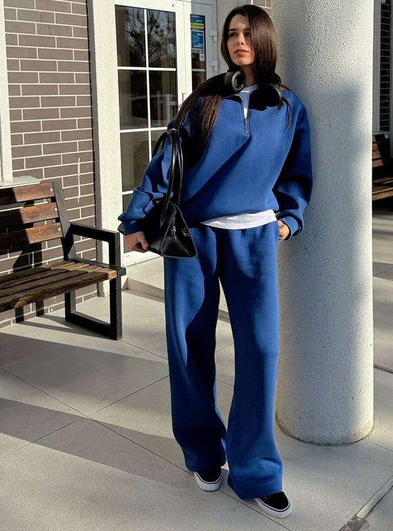 Обирайте прямі штани з різних тканин