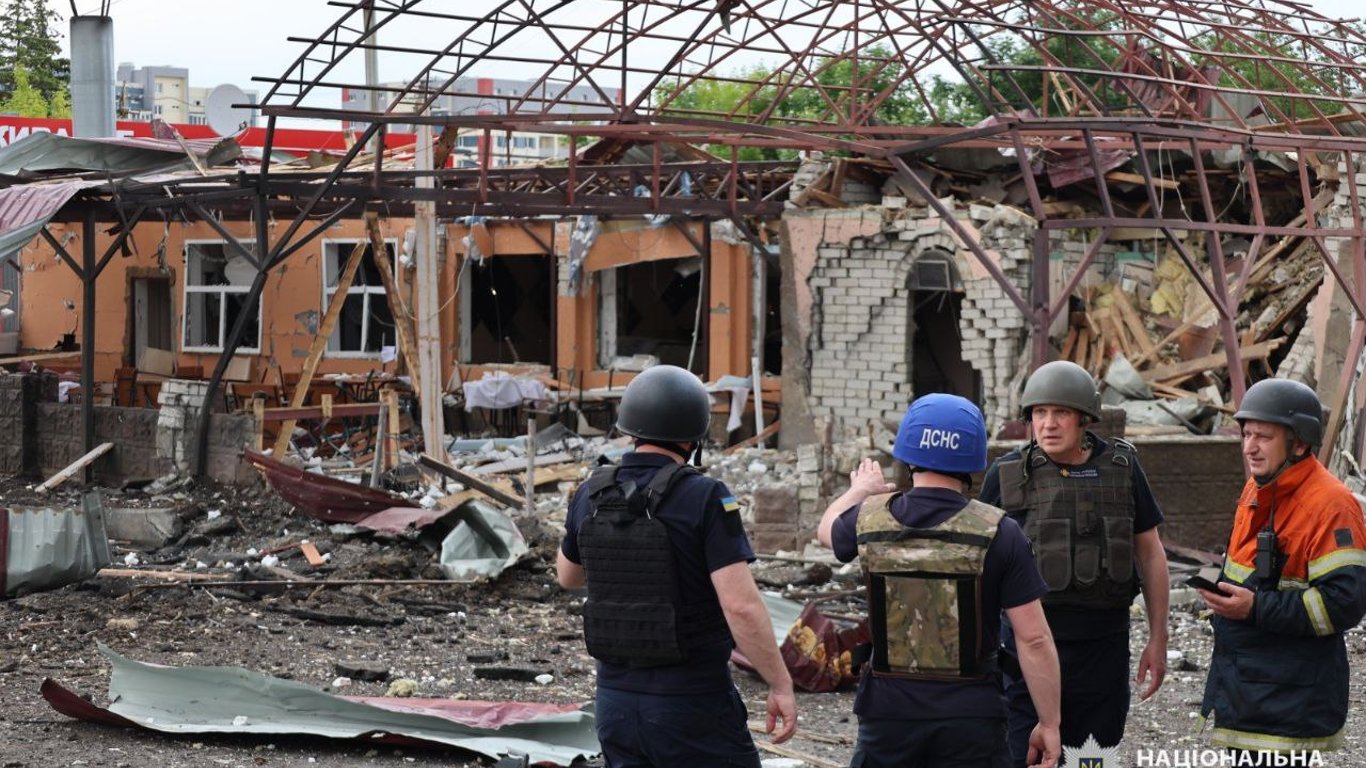 Обстрел Харькова — в полиции показали первые минуты после атаки