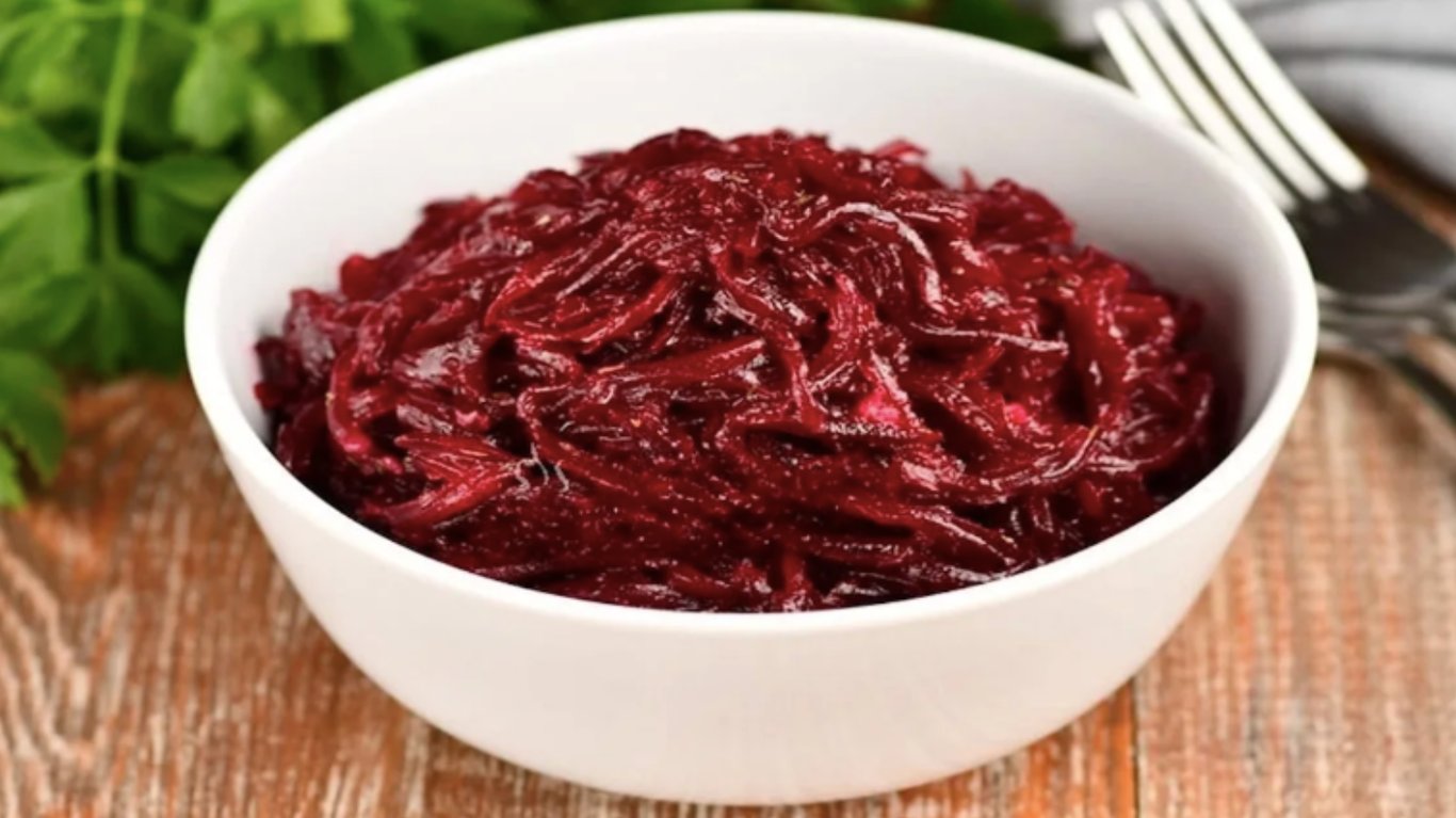 рецепт салату з буряком