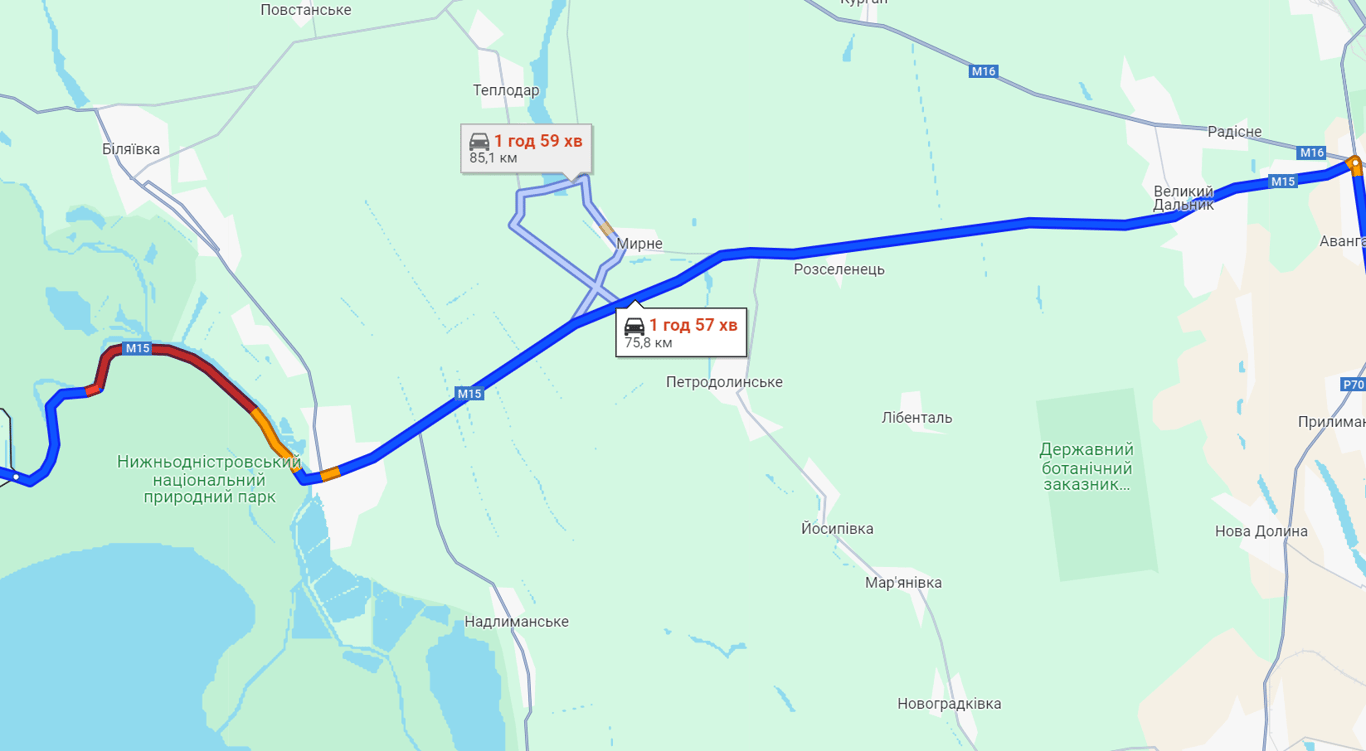 Затор до Паланки сьогоодні, 11 травня