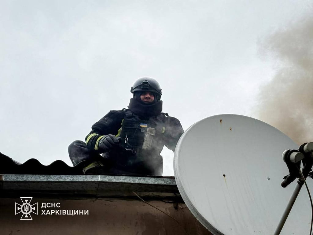 Рятувальник на місці влучання