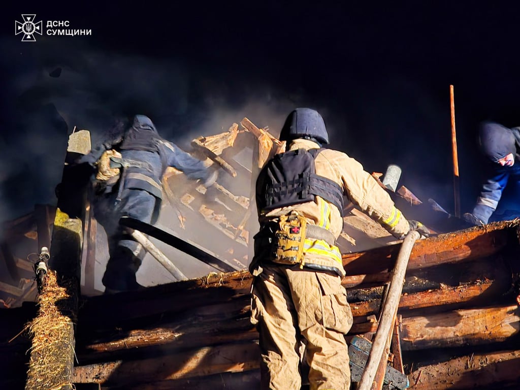 У Сумах ворог атакував енергоінфраструктуру