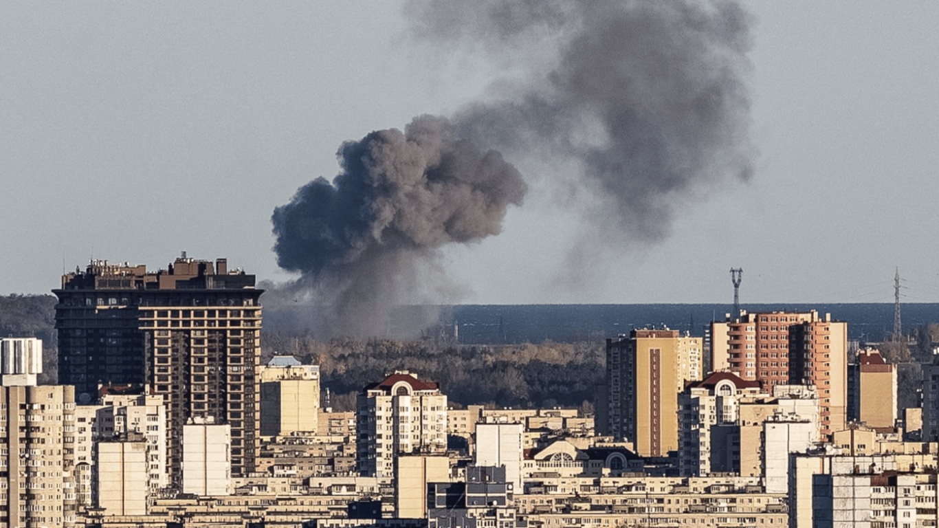 Взрывы в Киеве 20 июня