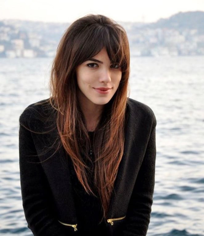 Thick bangs don't suit everyone