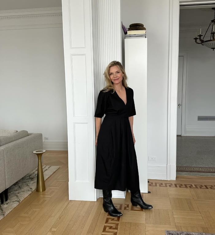 Вечный тренд — что поразило дизайнеров в гостиной Мишель Пфайффер (фото) - фото 1