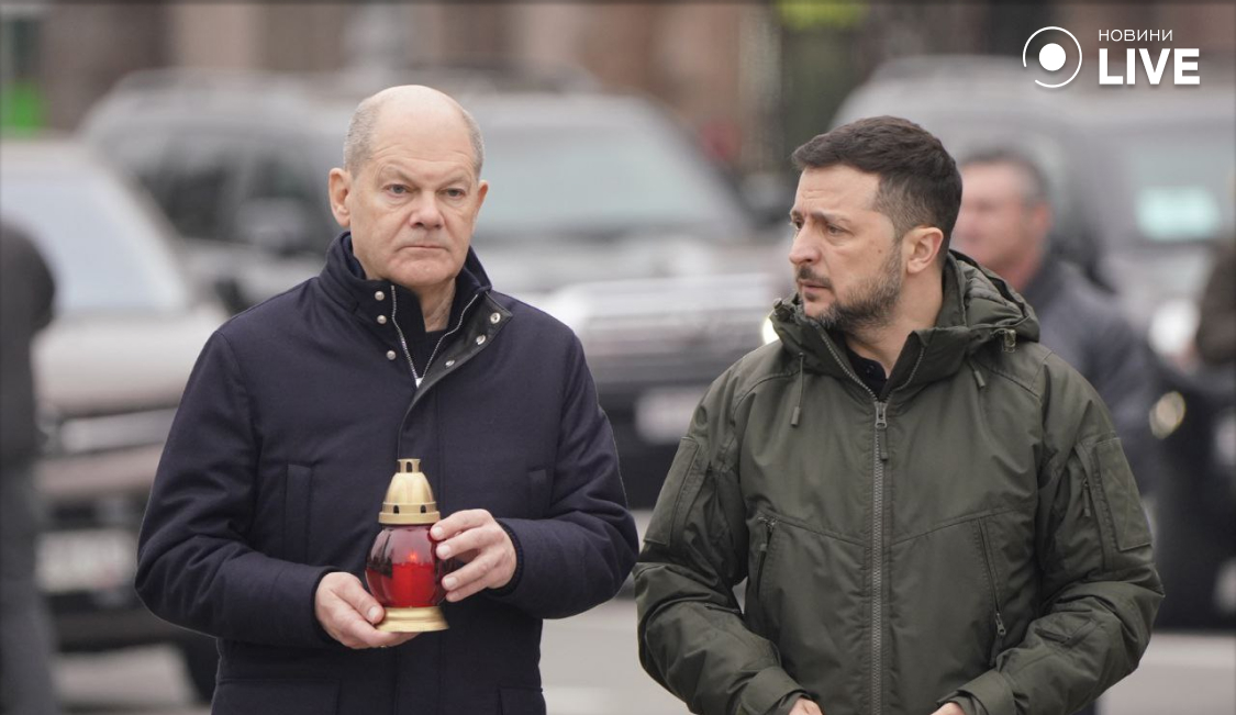 зеленський і шольц