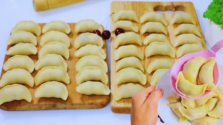 Вареники з вишнею "Марічка" — найкраще тісто, яке не розварюється - 290x166