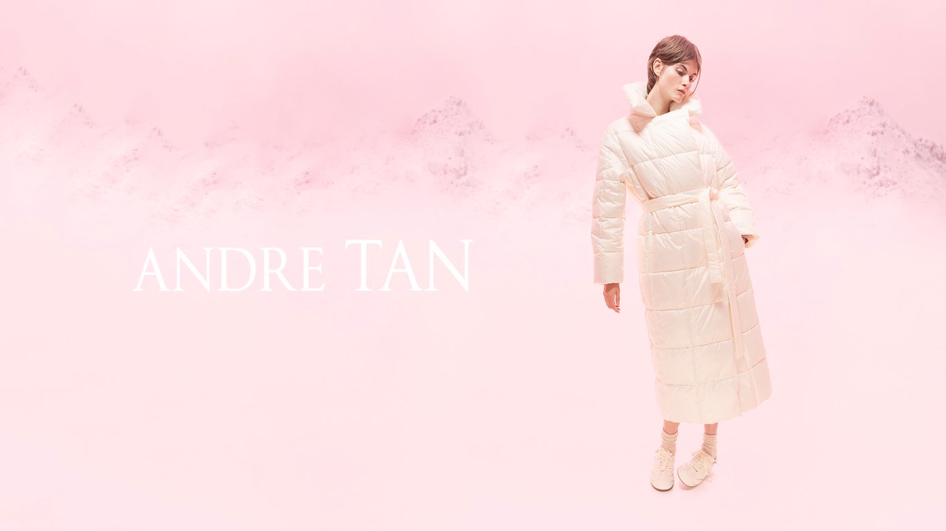 Модель у вбранні з нової колекції Андре Тана. Фото: менеджмент дизайнера.