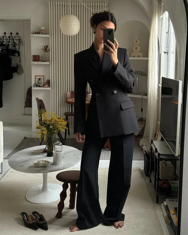Найпопулярніші брючні костюми на весну-2025