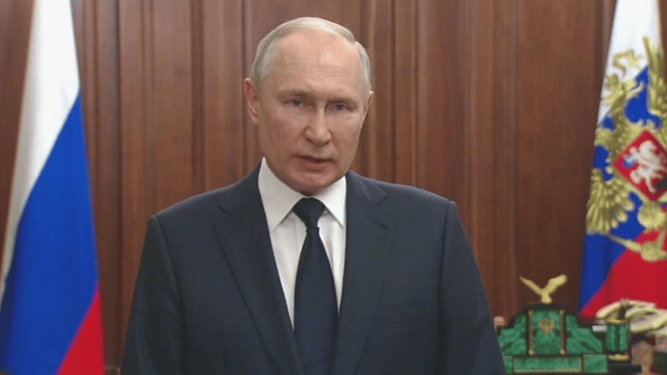 Путін висловився про заколот "вагнерівців"  у Росії у новому зверненні