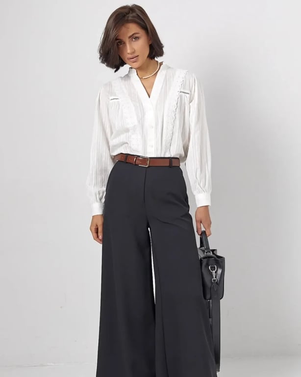 З чим носити штани у стилі 70-х