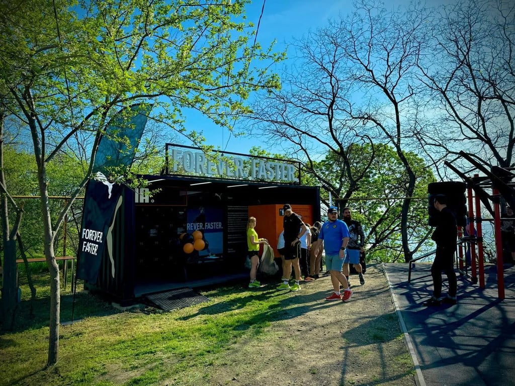 В Одесі на Трасі здоров’я установили локер для спортсменів — де саме - фото 1