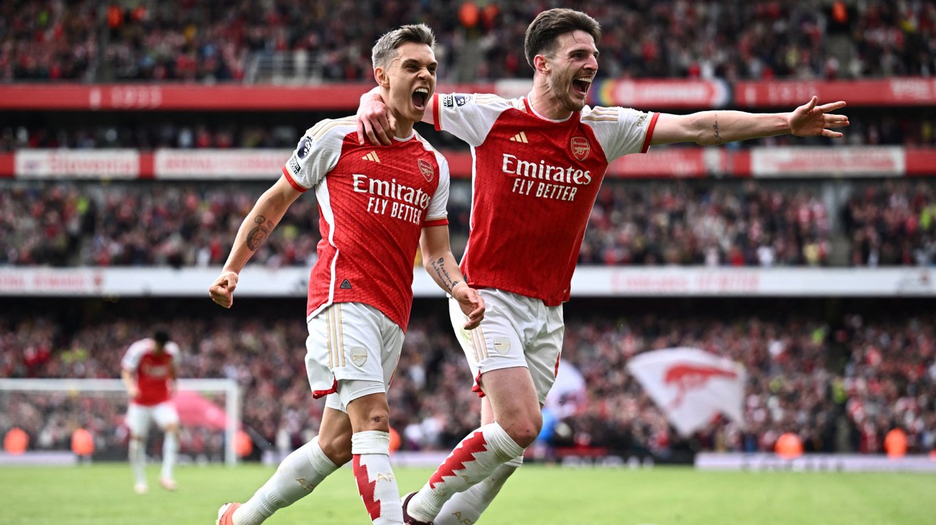 Леандро Троссард и Деклан Райс