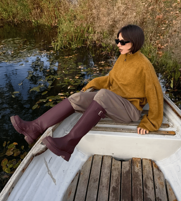 Чоботи з штанами зараз носять усі