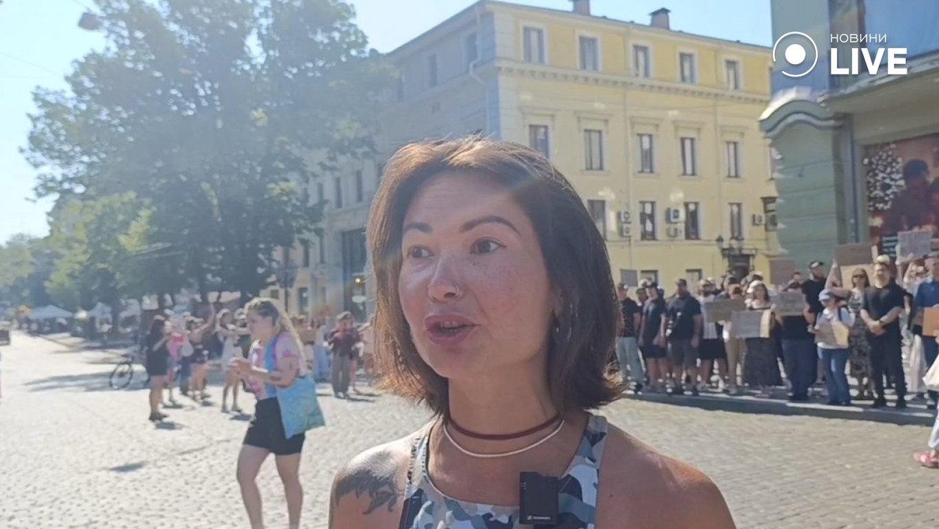 Мітинг на підтримку Федорова в Одесі