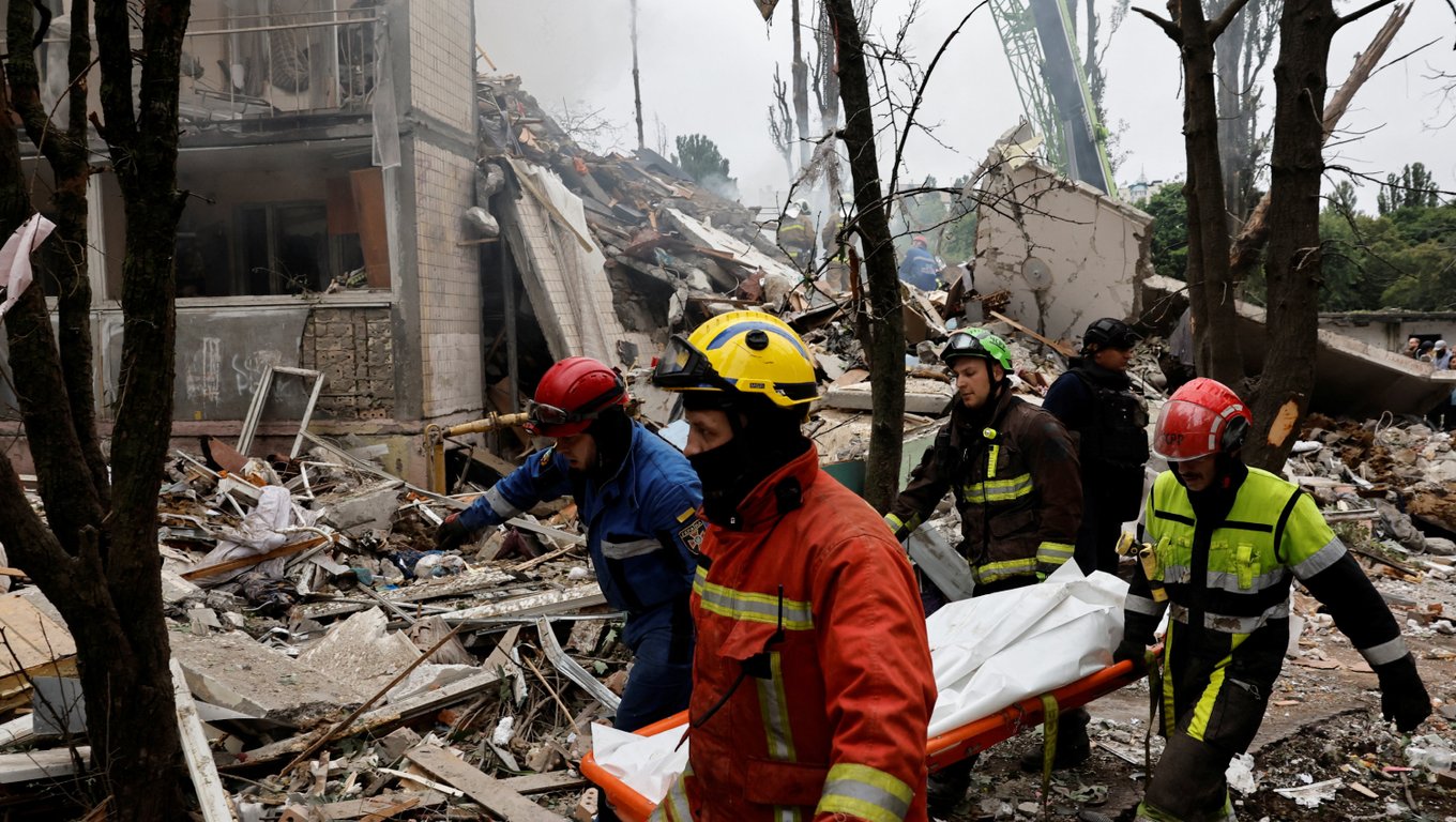 Обстрел Киева