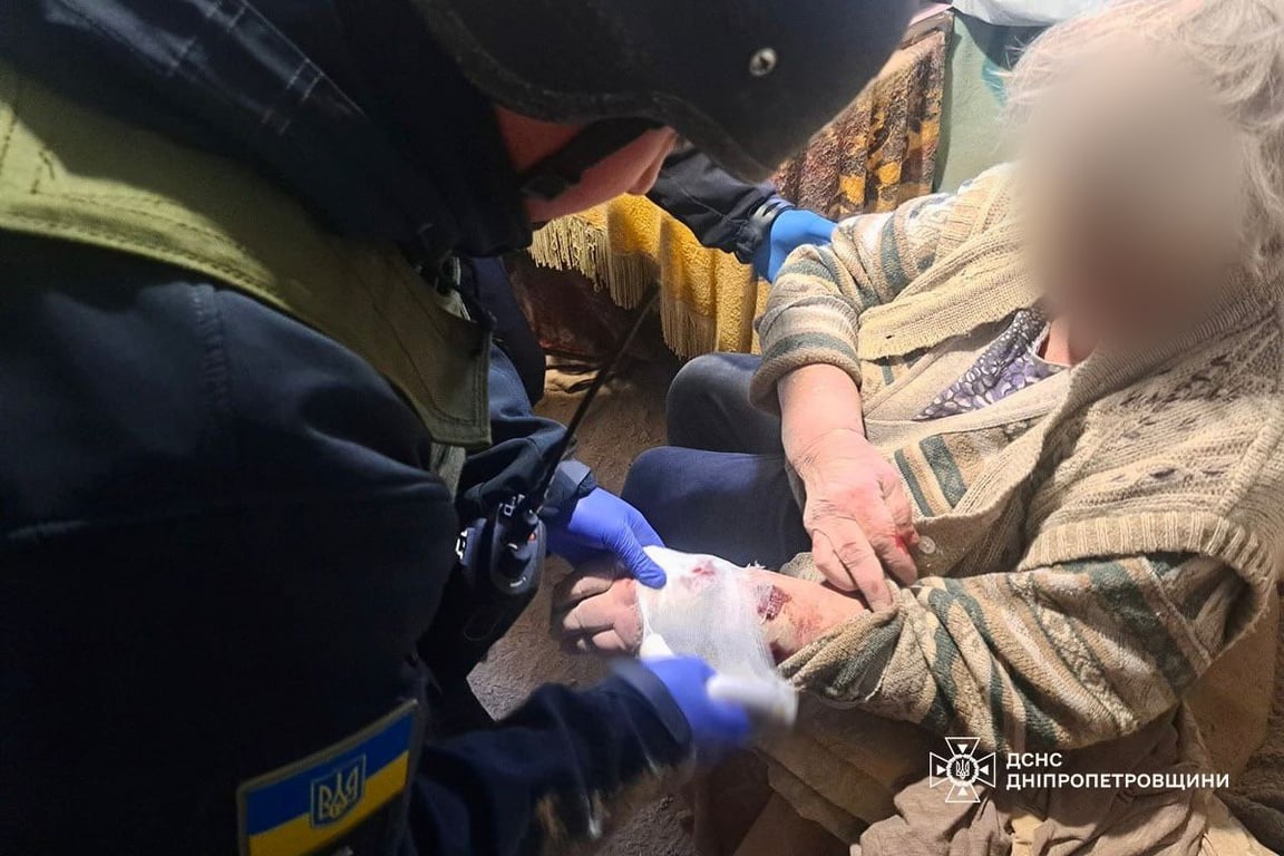 Обстріл Дніпропетровщини 9 листопада