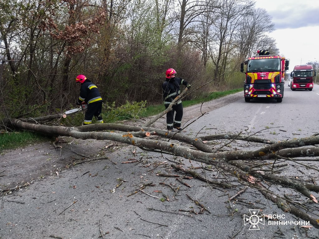 Штормовий вітер в Україні 26 квітня