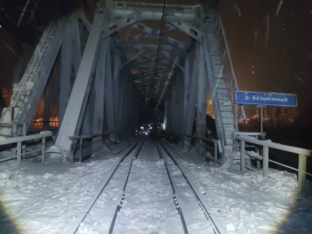 Аварія вантажного потяга в Бурятії