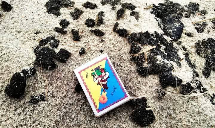 Нефть на побережье Одесской области